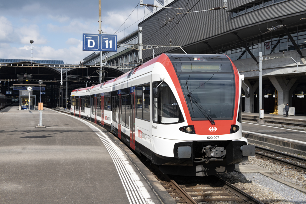 La ligne de train est interrompue entre Aigle et St-Maurice